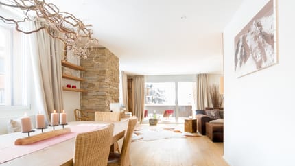 mys-Appartement Alpine Chic-Esszimmer