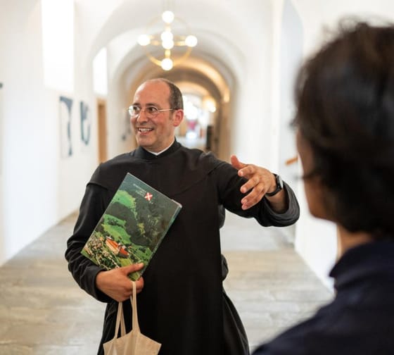 mys-Visite du monastère bénédictin de Disentis-Klosterführung