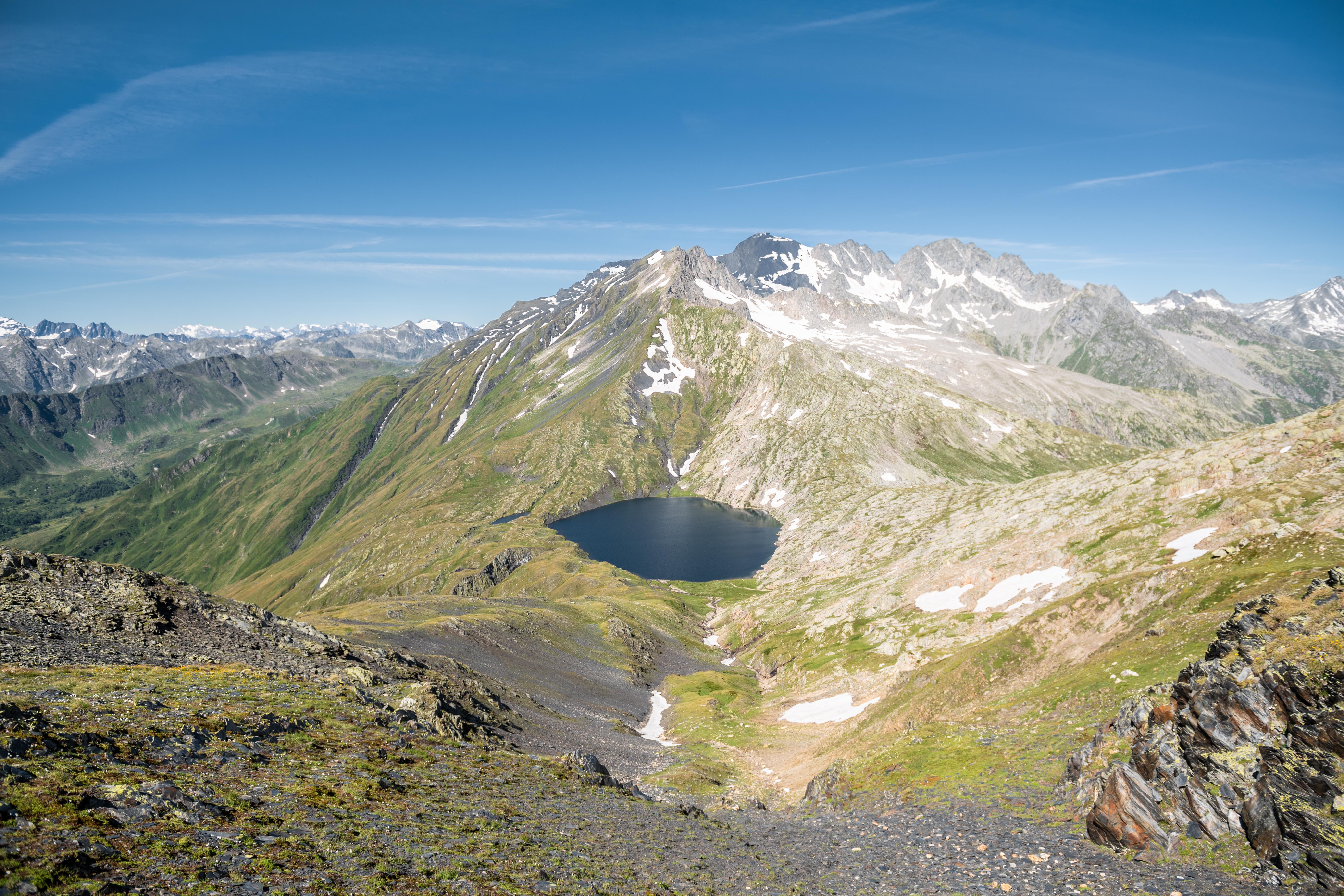 Greina Ebene Wandern Sommer