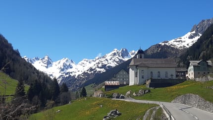 mys-Ferienhaus Enderli-Aussicht Richtung Sustenpass