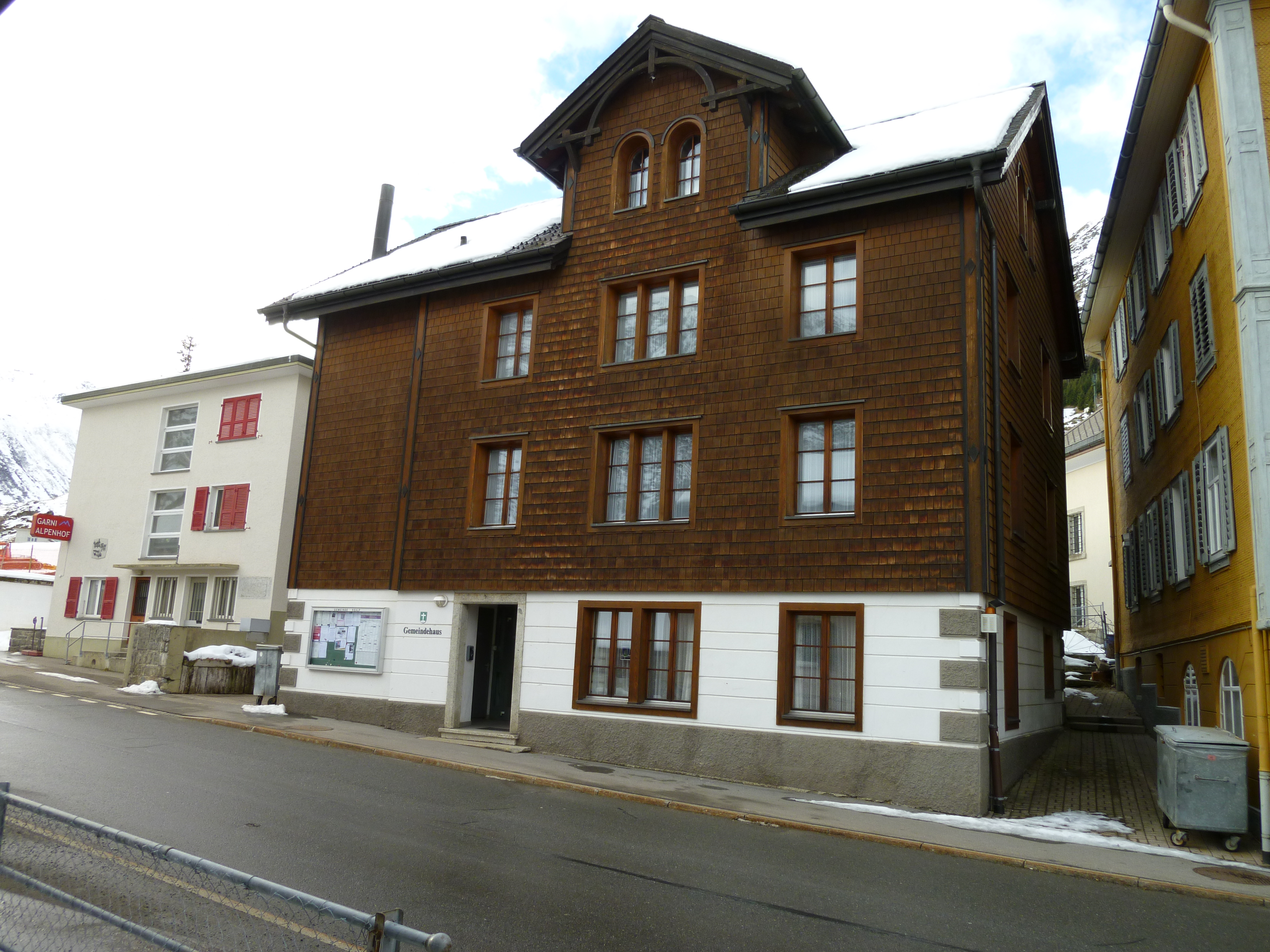 mys-Tourist camp in the Realp community centre-Gemeinde Realp