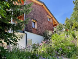 mys-Casa di vacanza Wyler-Haus von aussen im Sommer Casa di vacanza Wyler