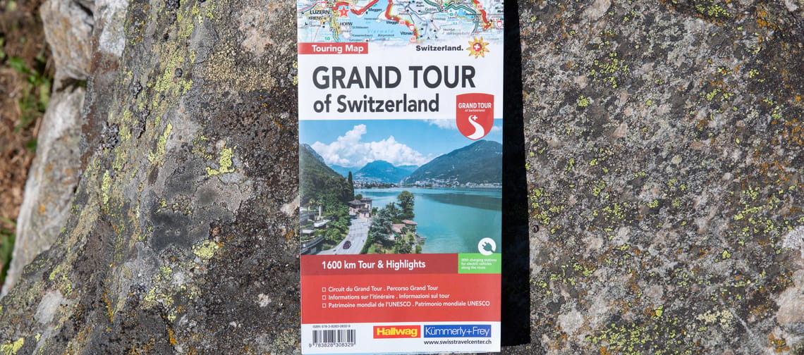 Grand Tour of Switzerland - Touring Map