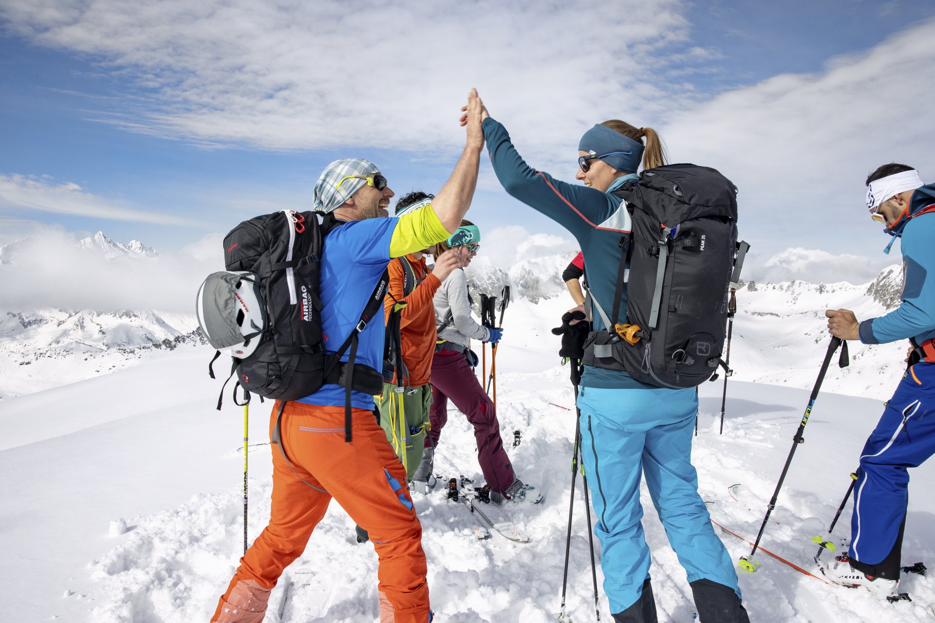 Aventures de groupe hiver