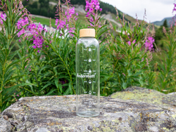 mys-Bottiglia di vetro Andermatt-Trinkflasche