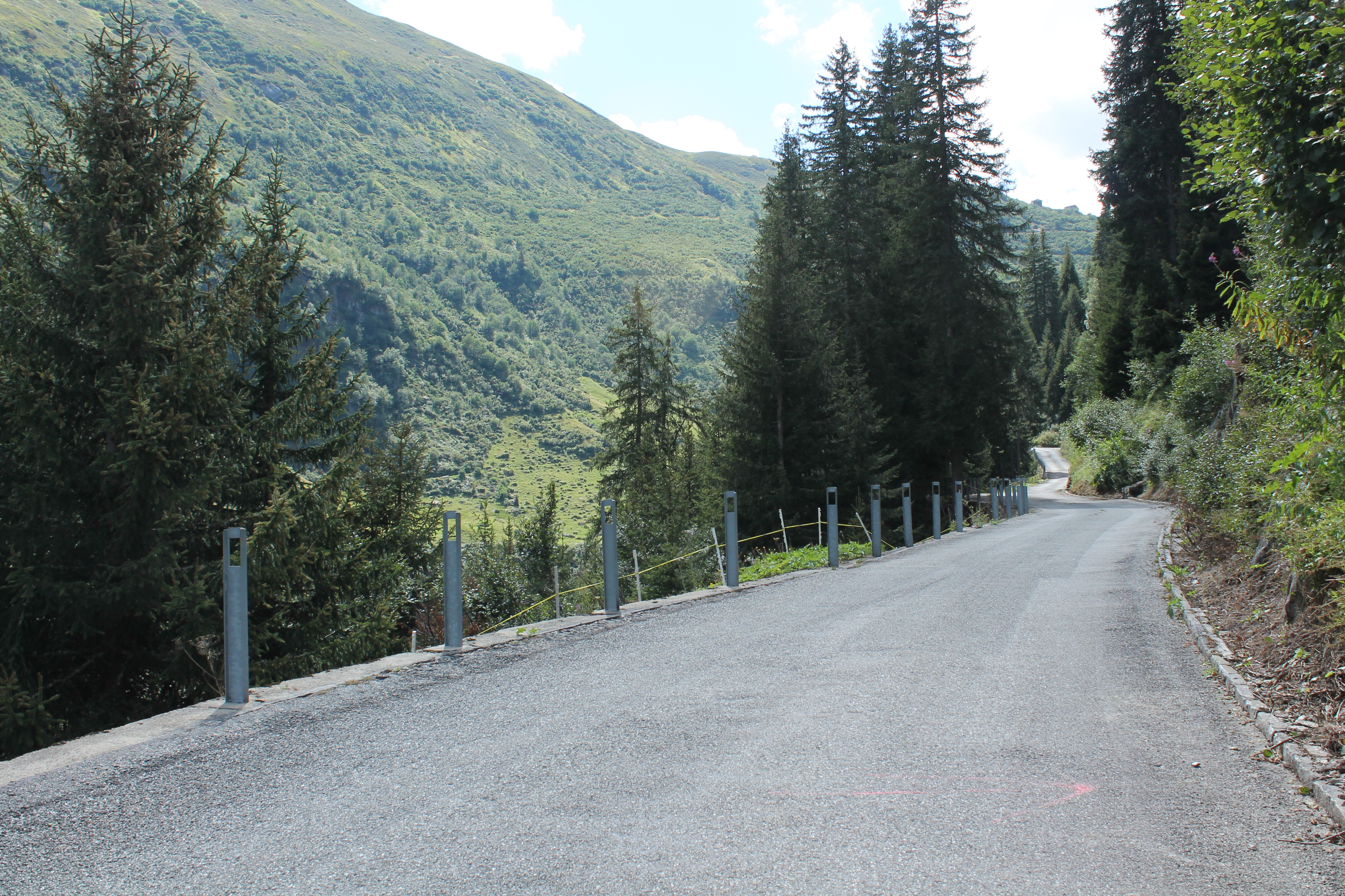 Mit Kinderwagen zum Stausee Nalps