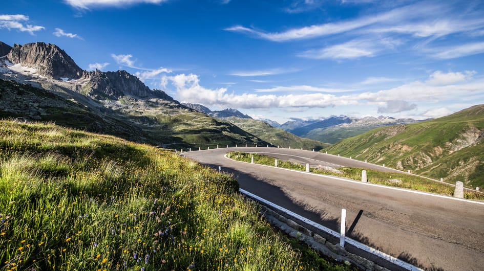Furkapass: Realp - Oberwald