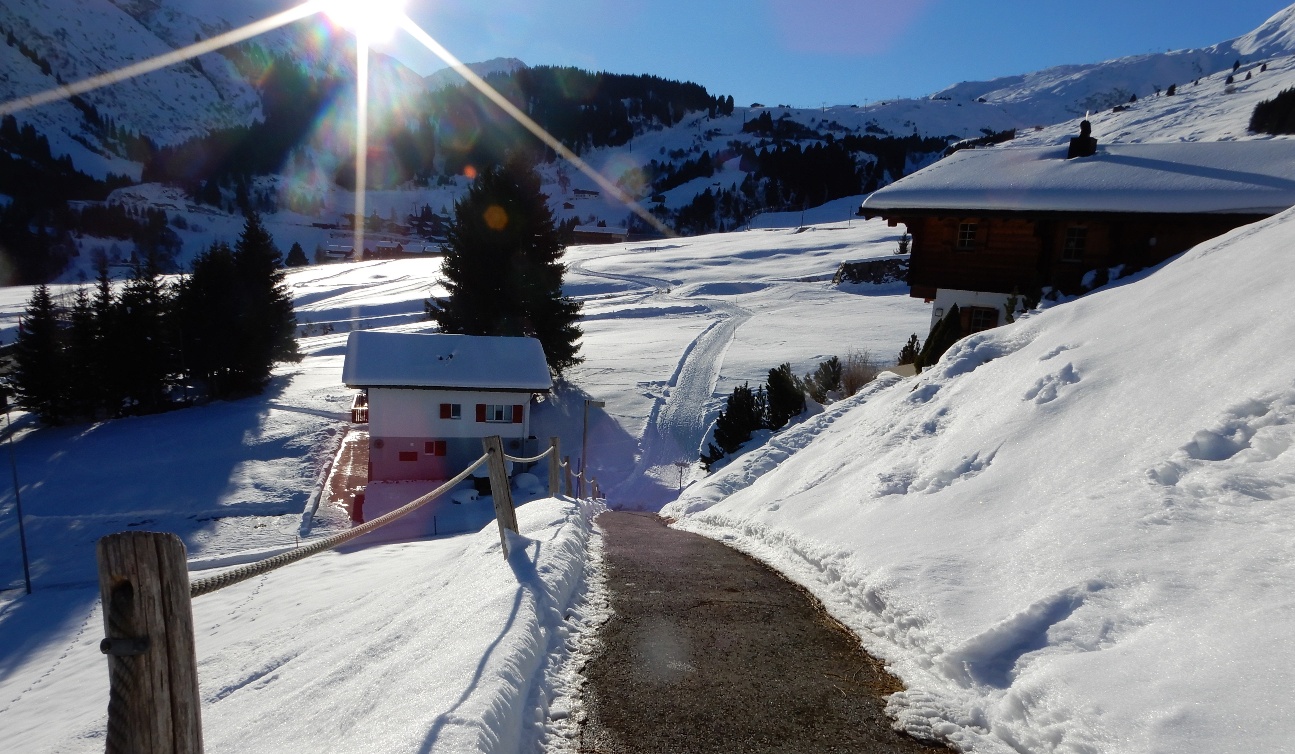 Sonnenwanderung Rueras
