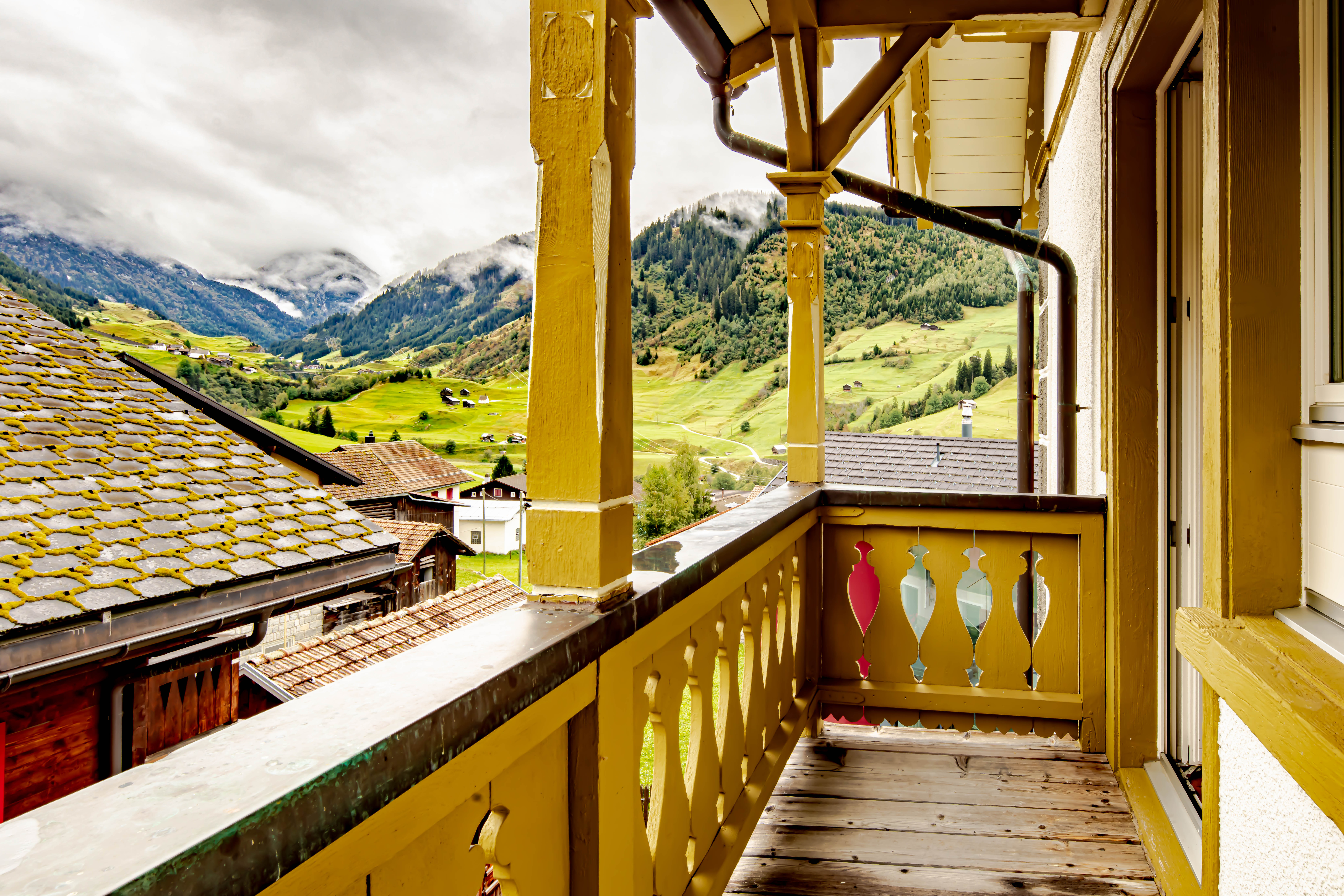 Hotel Vallatscha Balkon