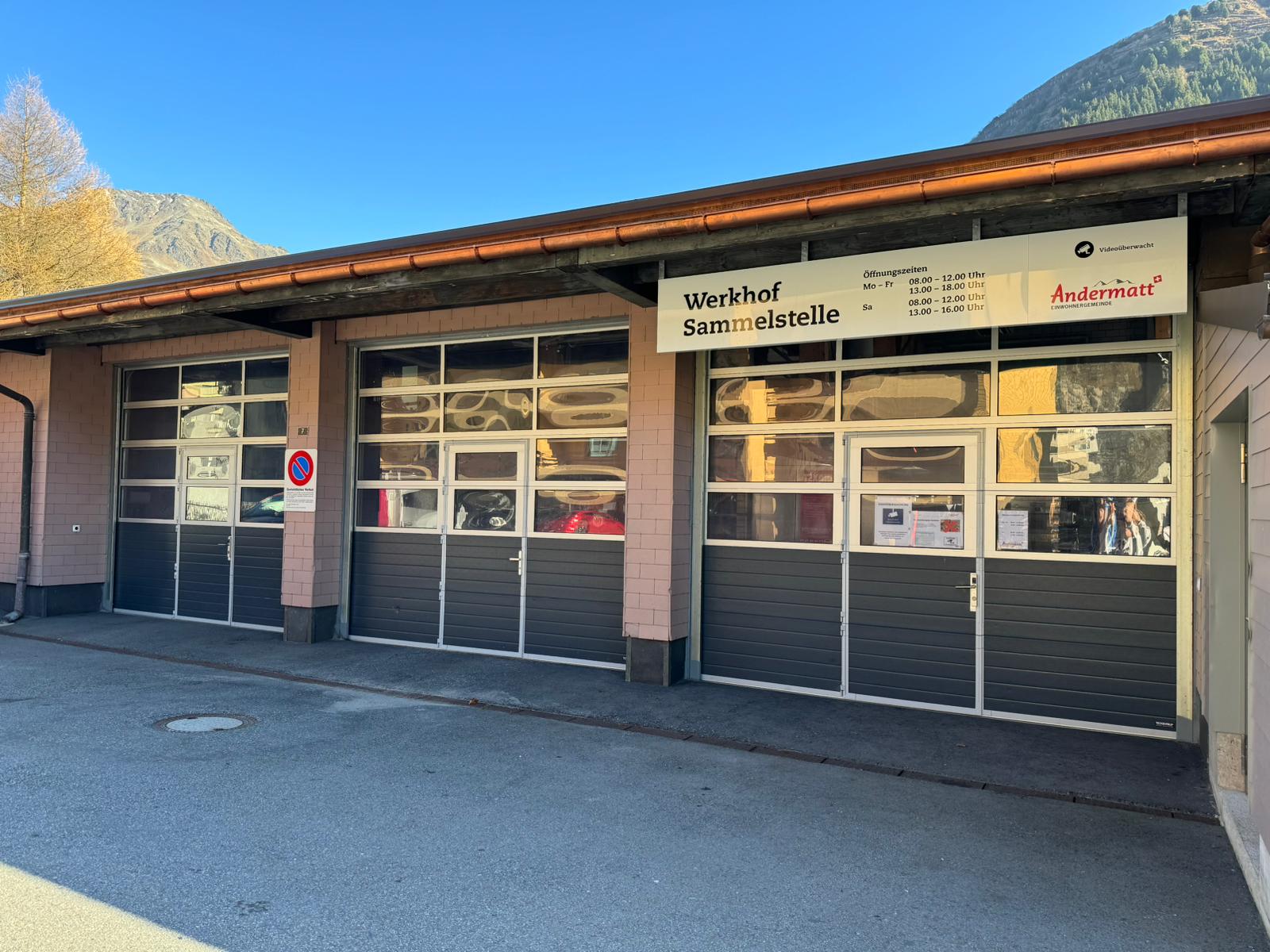 mys-Collection point Andermatt municipality-Sammelstelle Andermatt