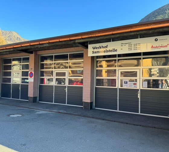 mys-Punto di raccolta Comune di Andermatt-Sammelstelle Andermatt