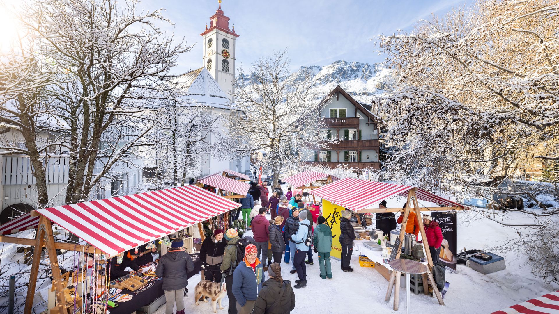 Marché de Noël Andermatt 2024
