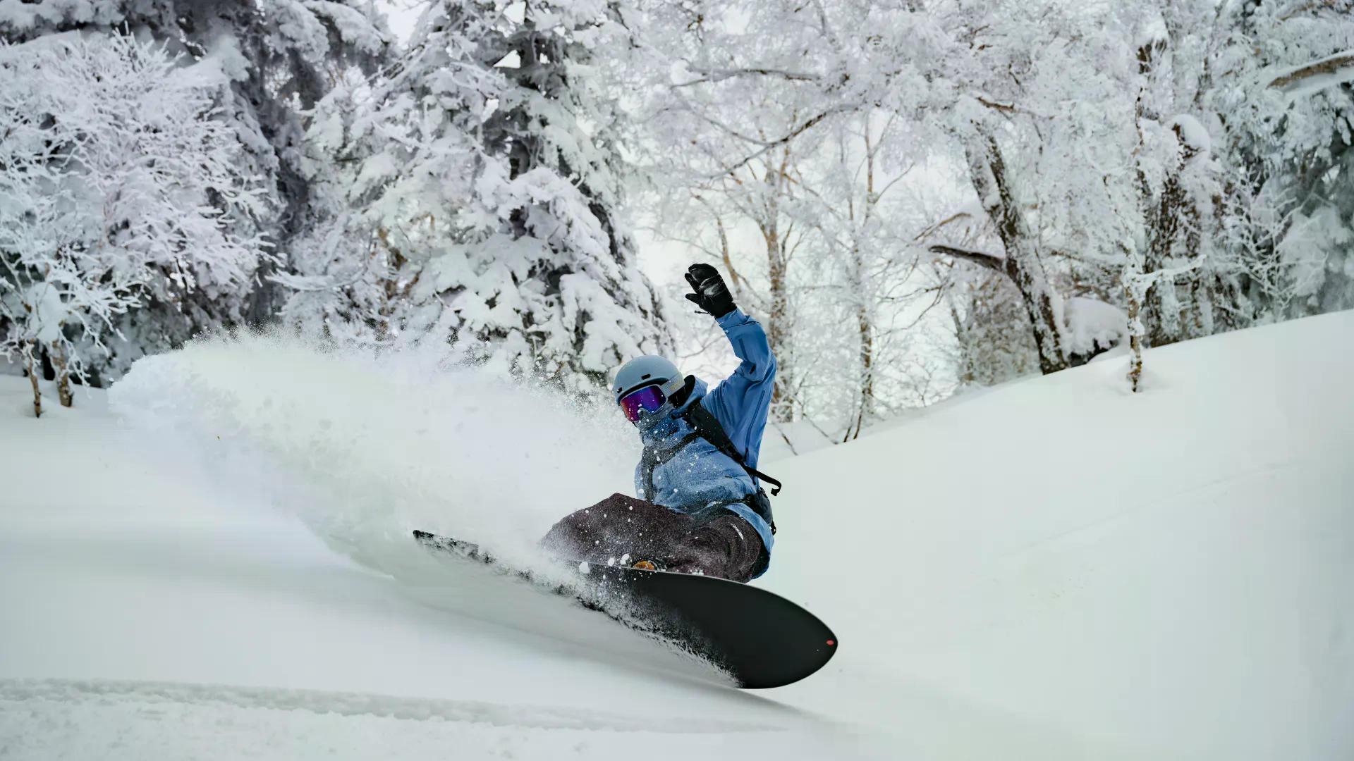 mys-Chixxs Deep Snow Technique Course Snowboard-Chixxs on Board