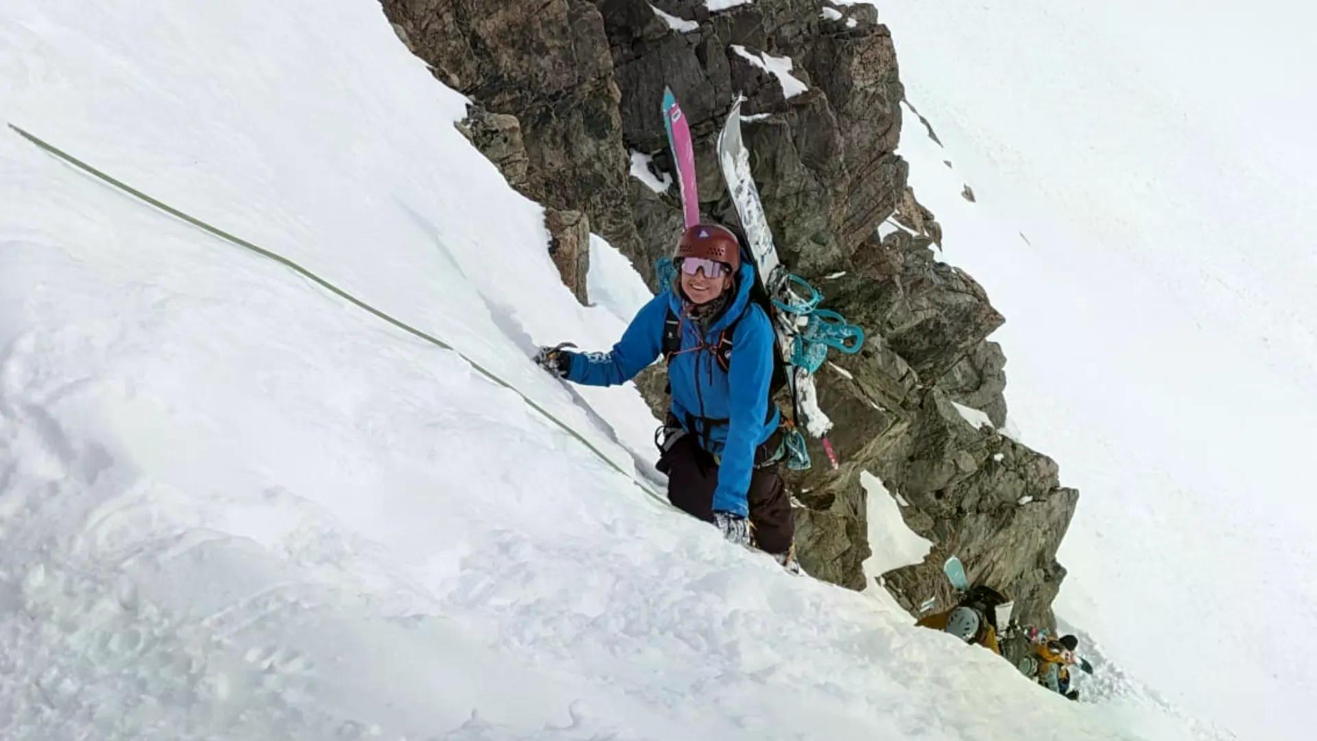 mys-Chixxs Splitboard/Touring Ski Steep Riding Camp-Chixxs on Board