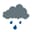 light rain