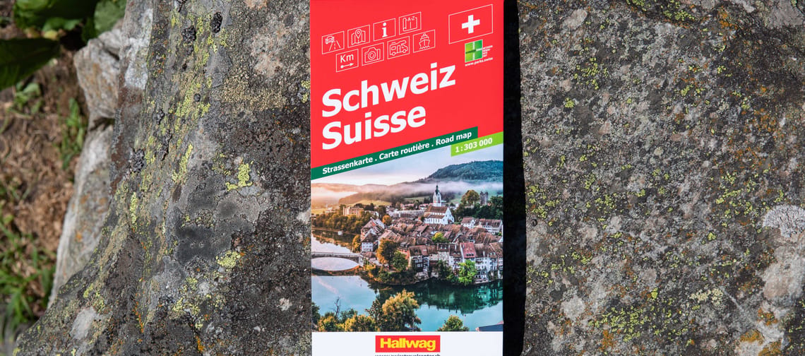 Strassenkarte Schweiz