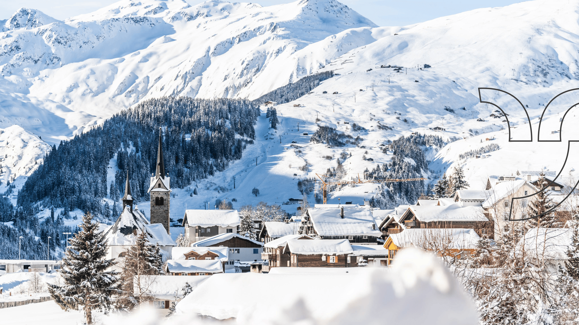 Winter in Disentis Sedrun Winter in Disentis Sedrun