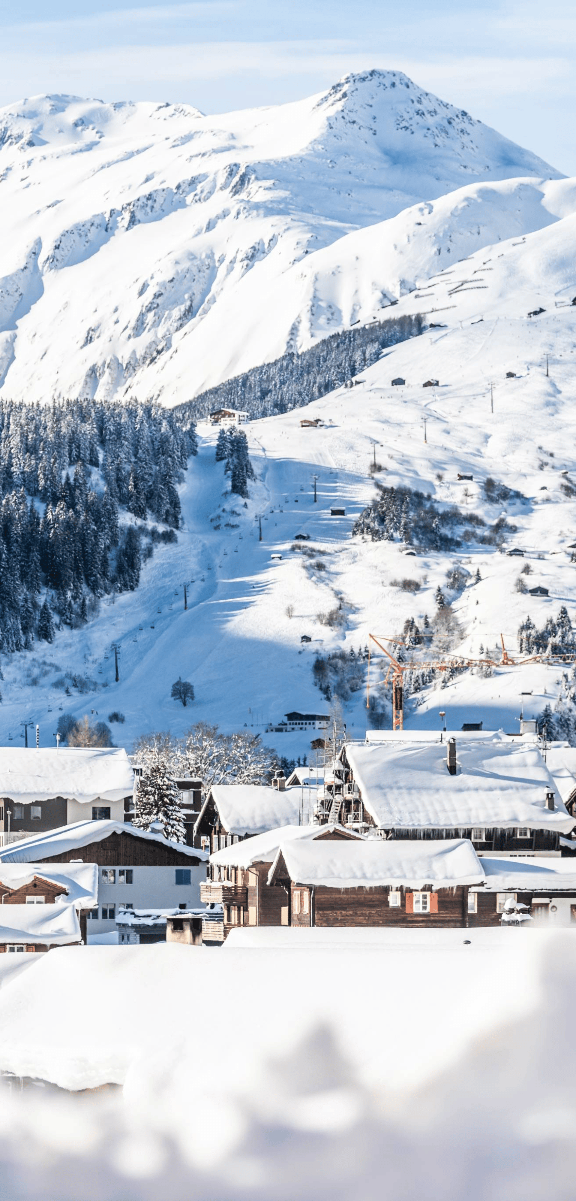 Winter in Disentis Sedrun Winter in Disentis Sedrun