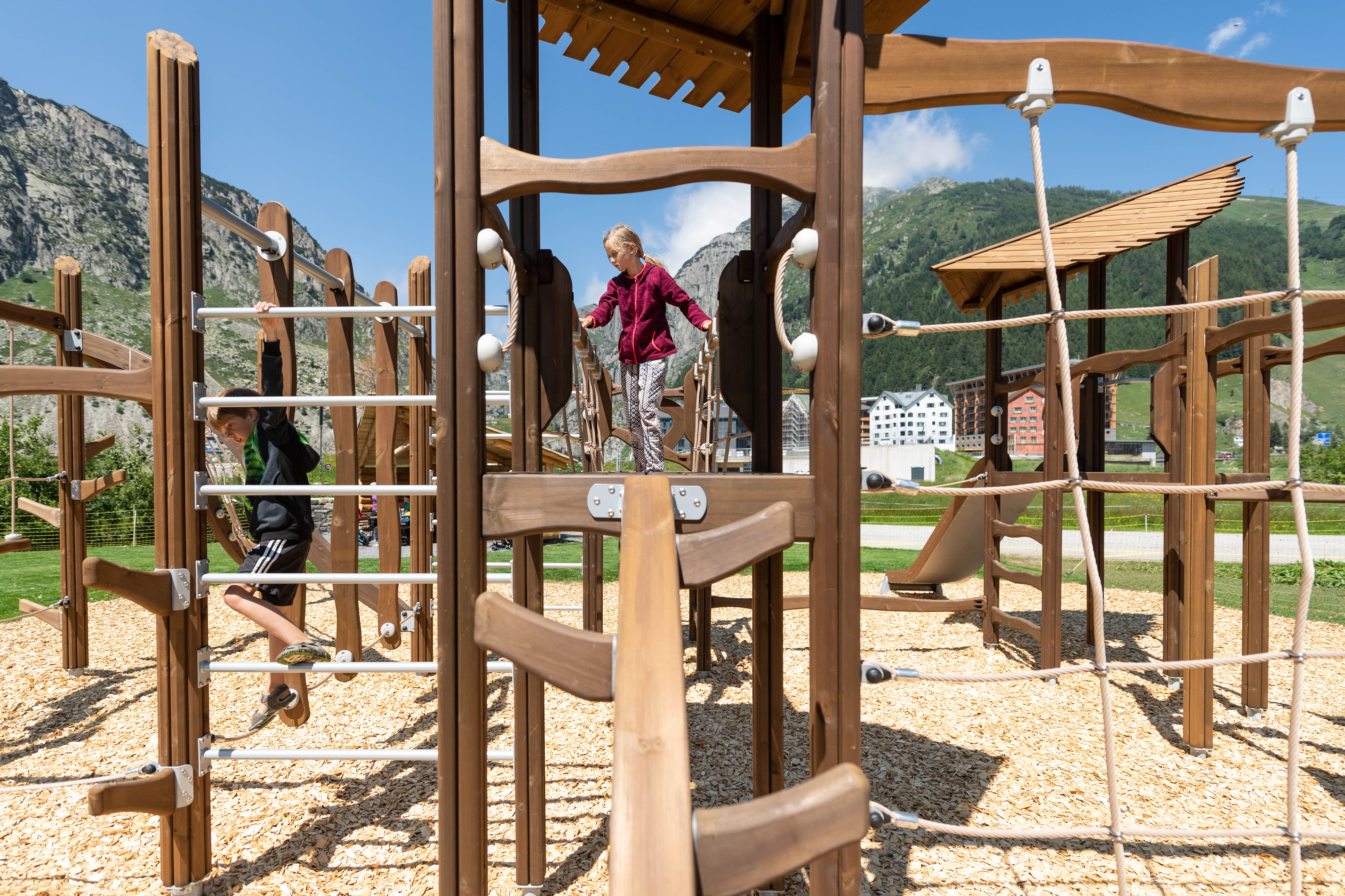 Spielplatz & Pétanque - Andermatt Reuss