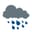 heavy rain