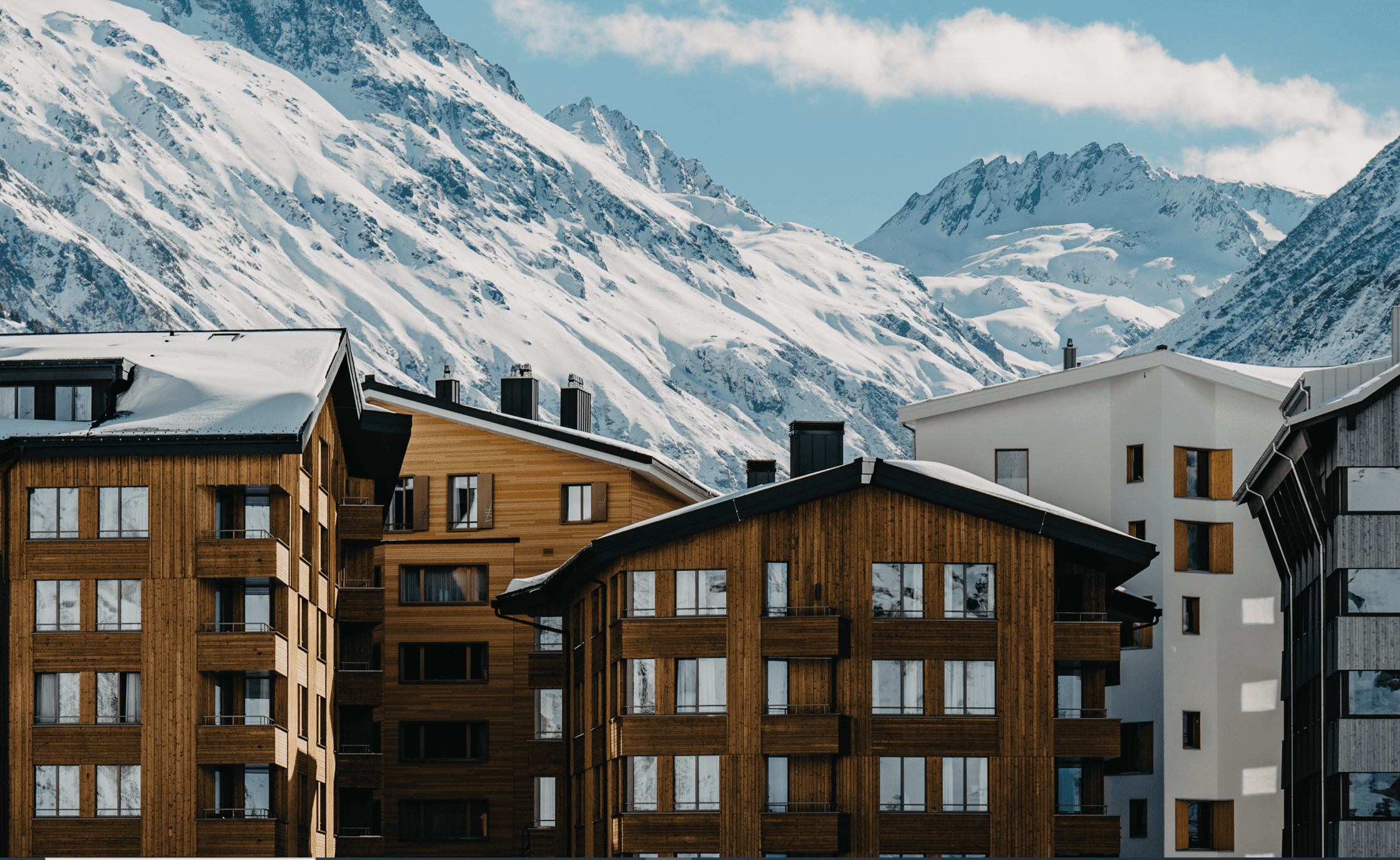 Andermatt Alpine Apartments von aussen