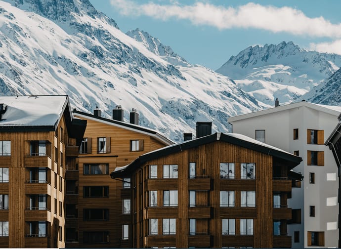 Andermatt Alpine Apartments von aussen