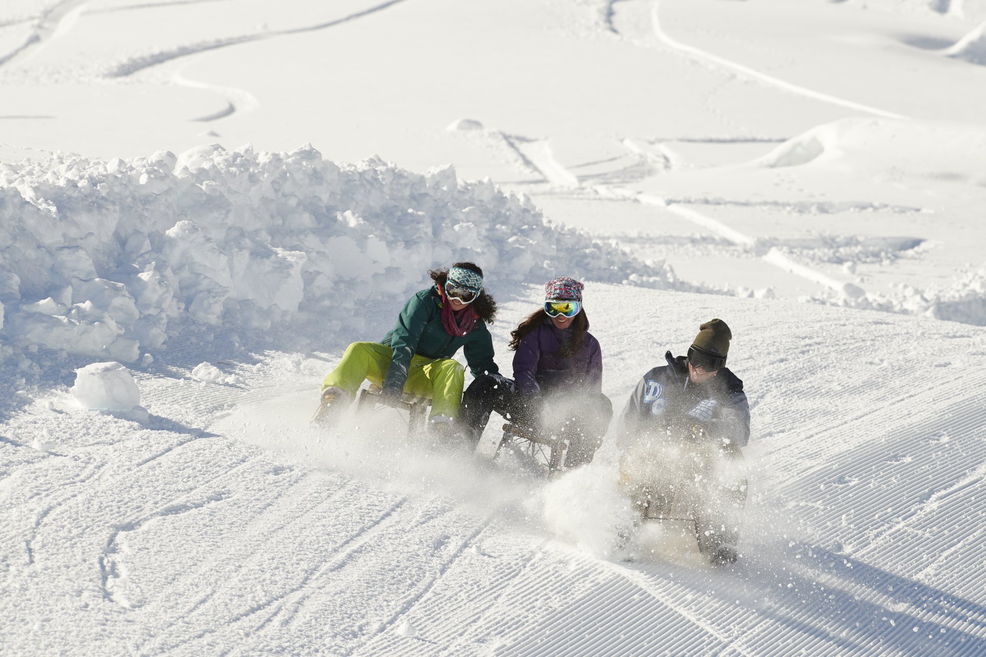 Piste per slittini