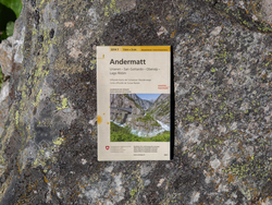 mys-Mappa escursionistica Andermatt-Wanderkarte Andermatt