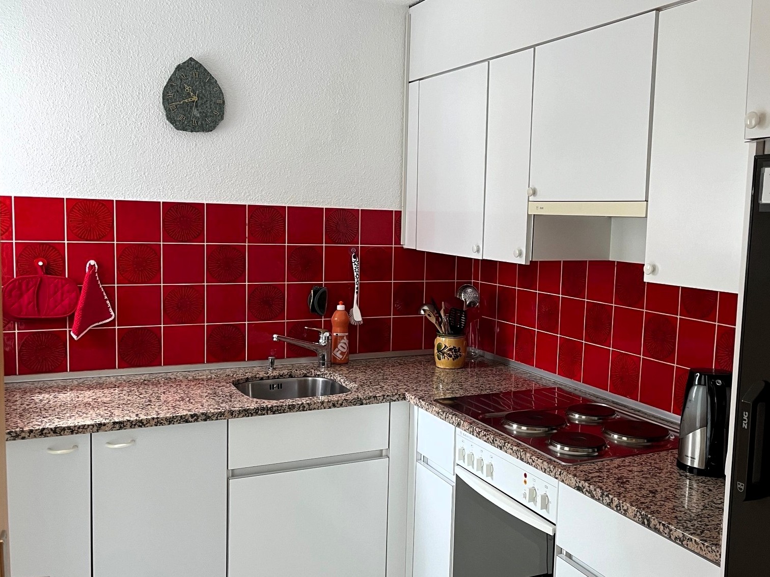 mys-Ferienwohnung Gebrüder Baumann-Küche