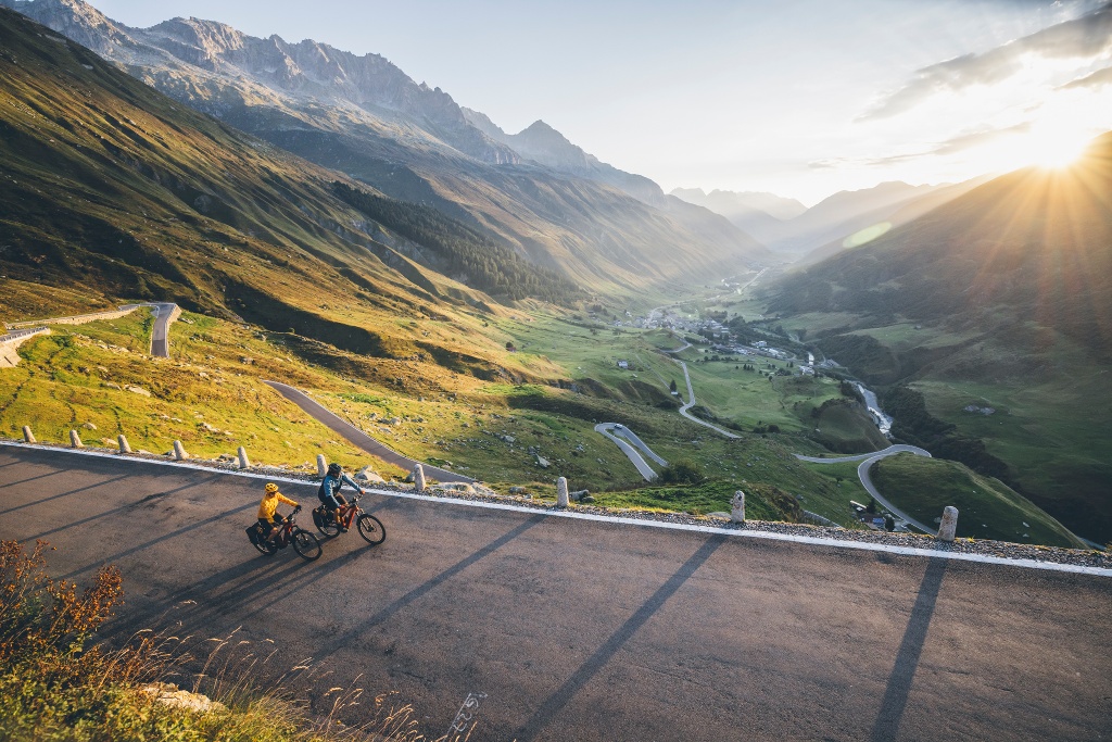 Glacier Bike Tour 8. Andermatt – Ulrichen