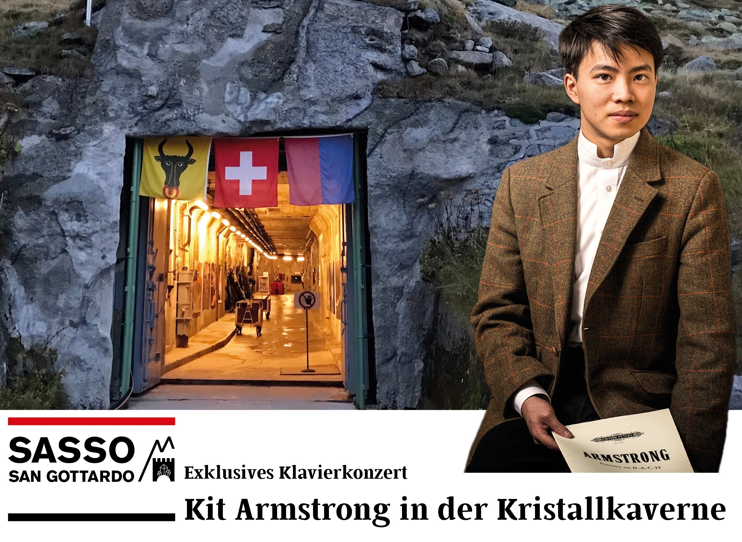 Sasso San Gottardo präsentiert : Musik in der Kristallkaverne