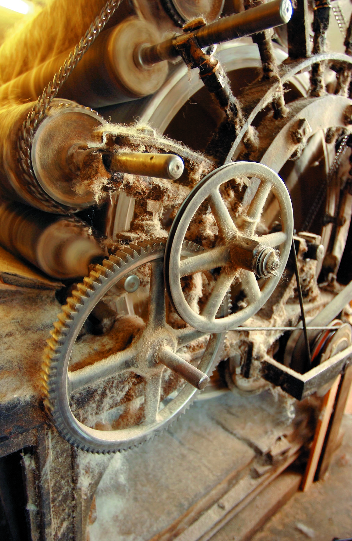 mys-Cours de filage à la filature de laine de Sax, Disentis-Spinnkurs