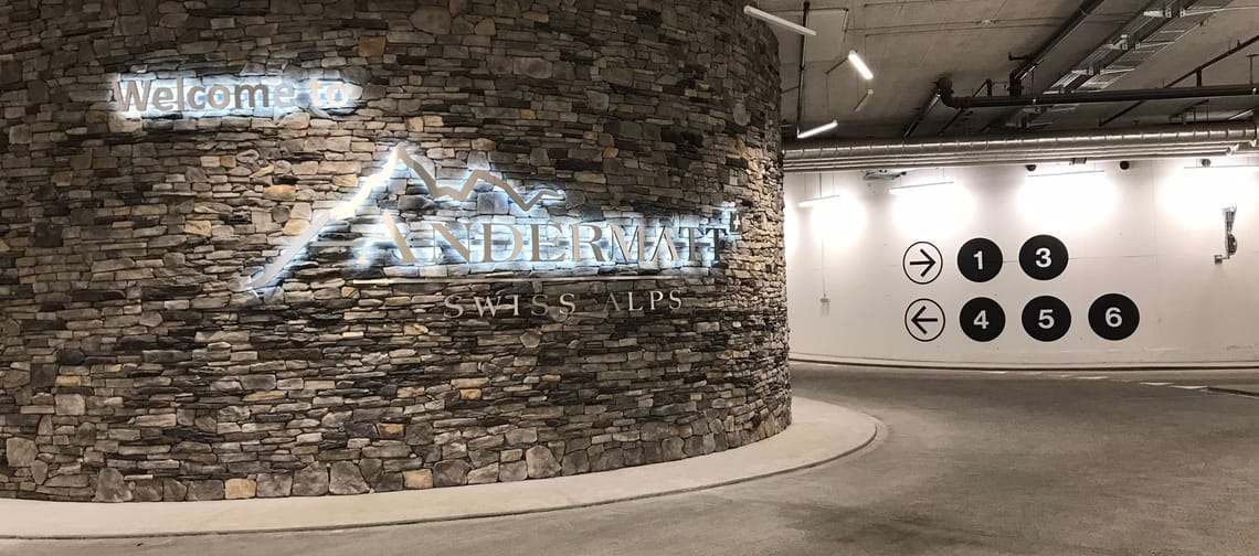 Andermatt Reuss Parking