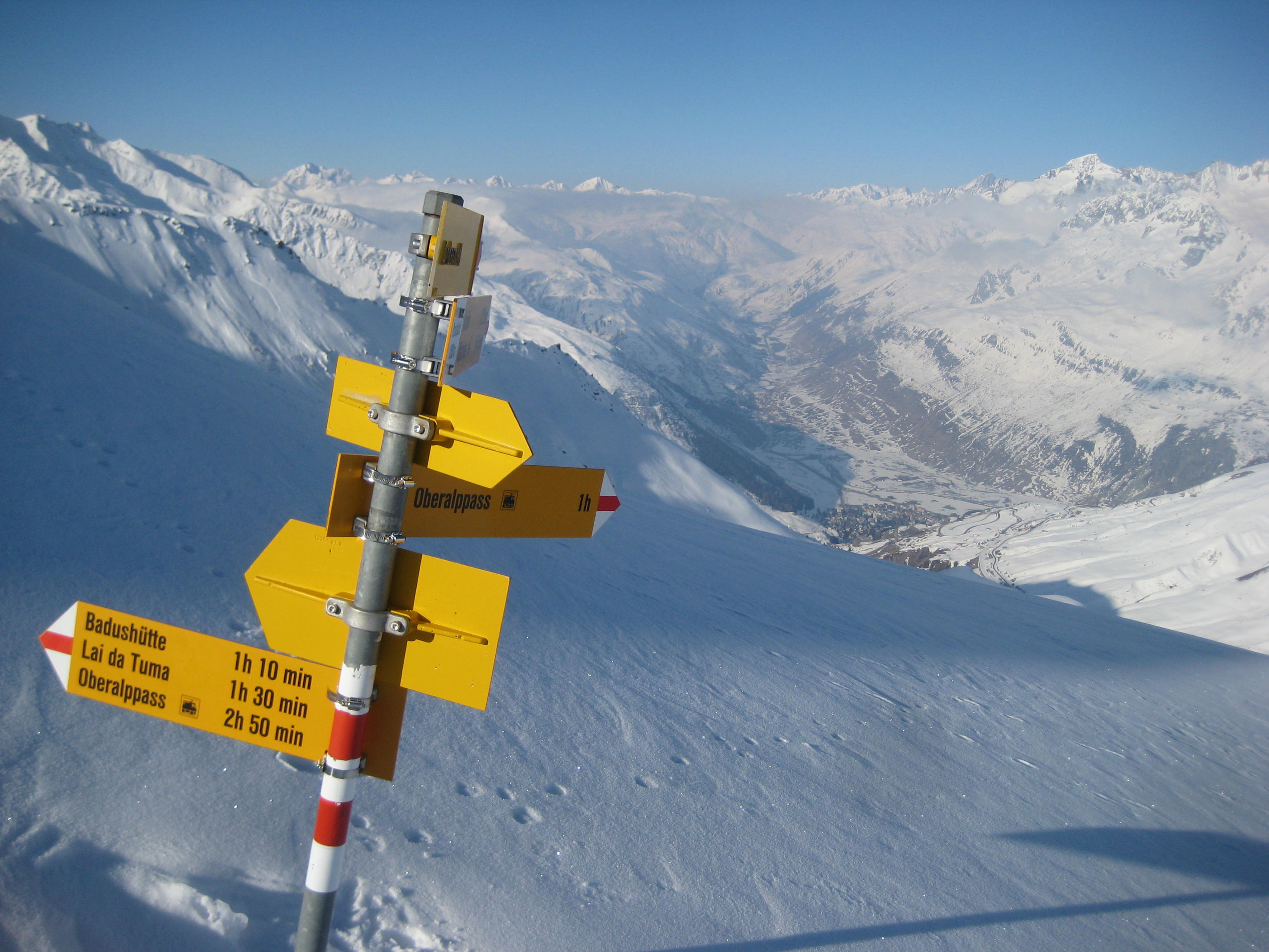 Parcours Znüni col du Pazola