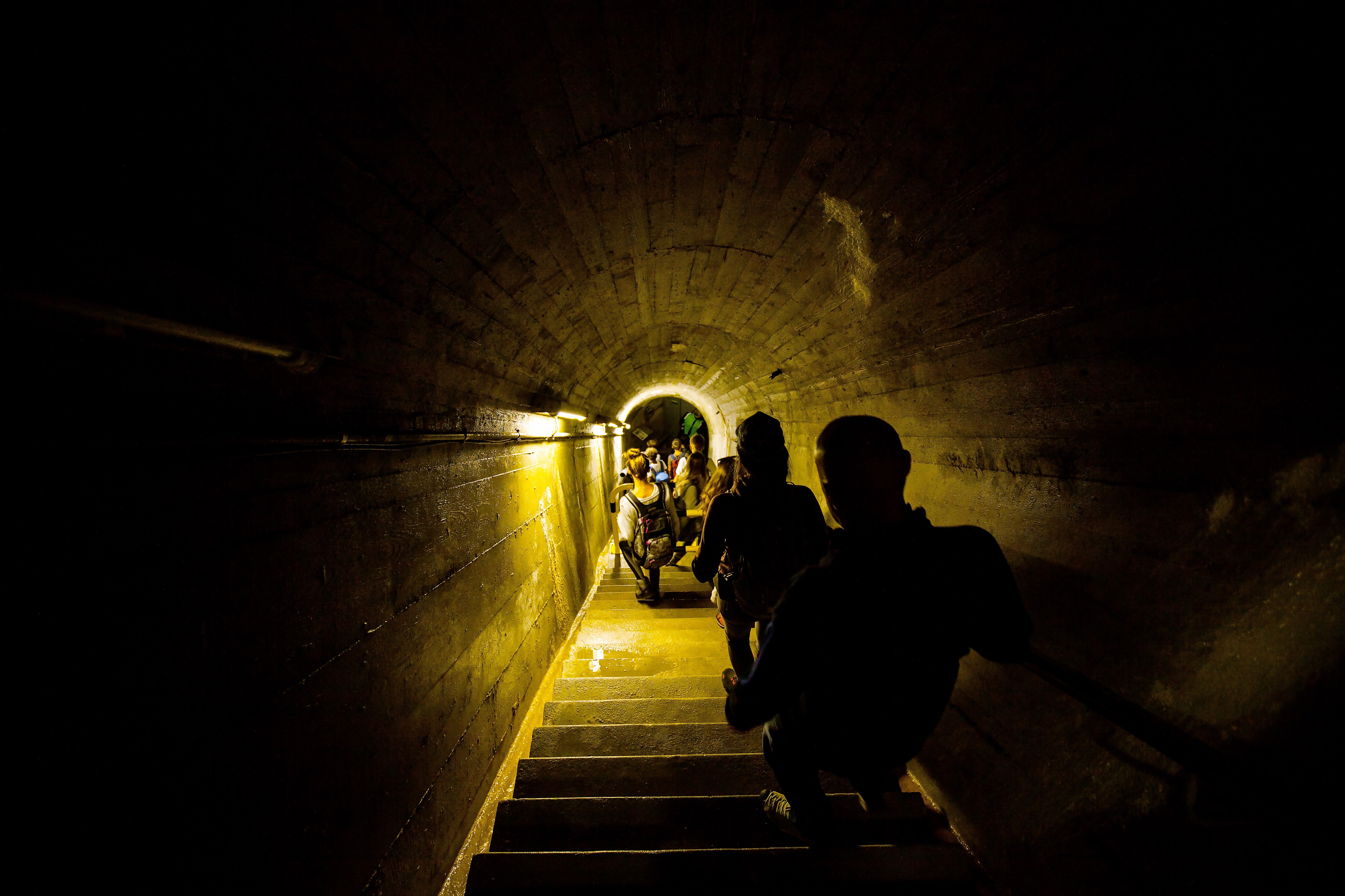 Treppe zu Drosselklappen