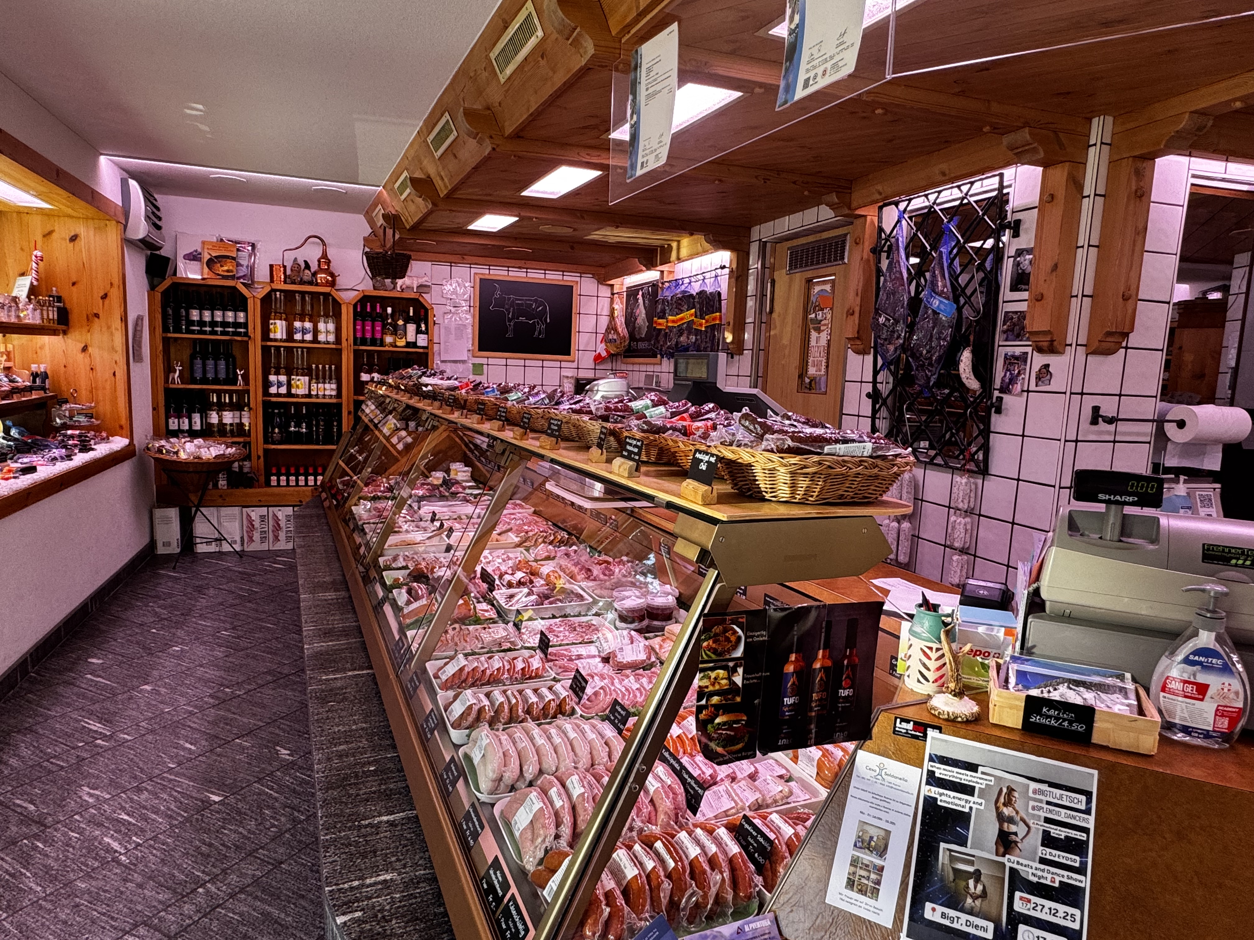 Verkaufsladen Metzgerei Curschellas