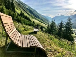 mys-Panchina Realper Wald-Sonnenbänkli Realper Wald Panchina Realper Wald