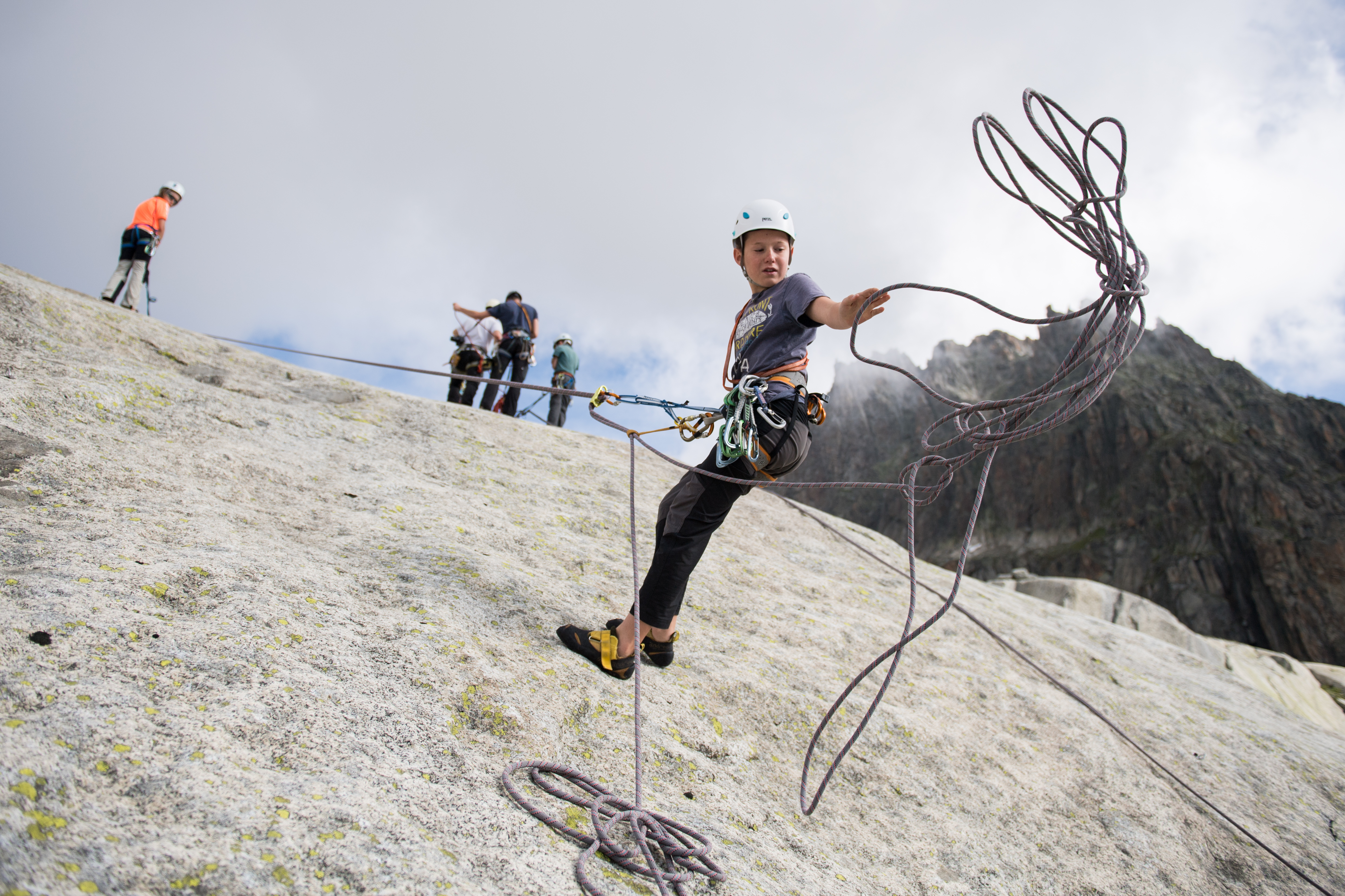 Climbing in Andermatt