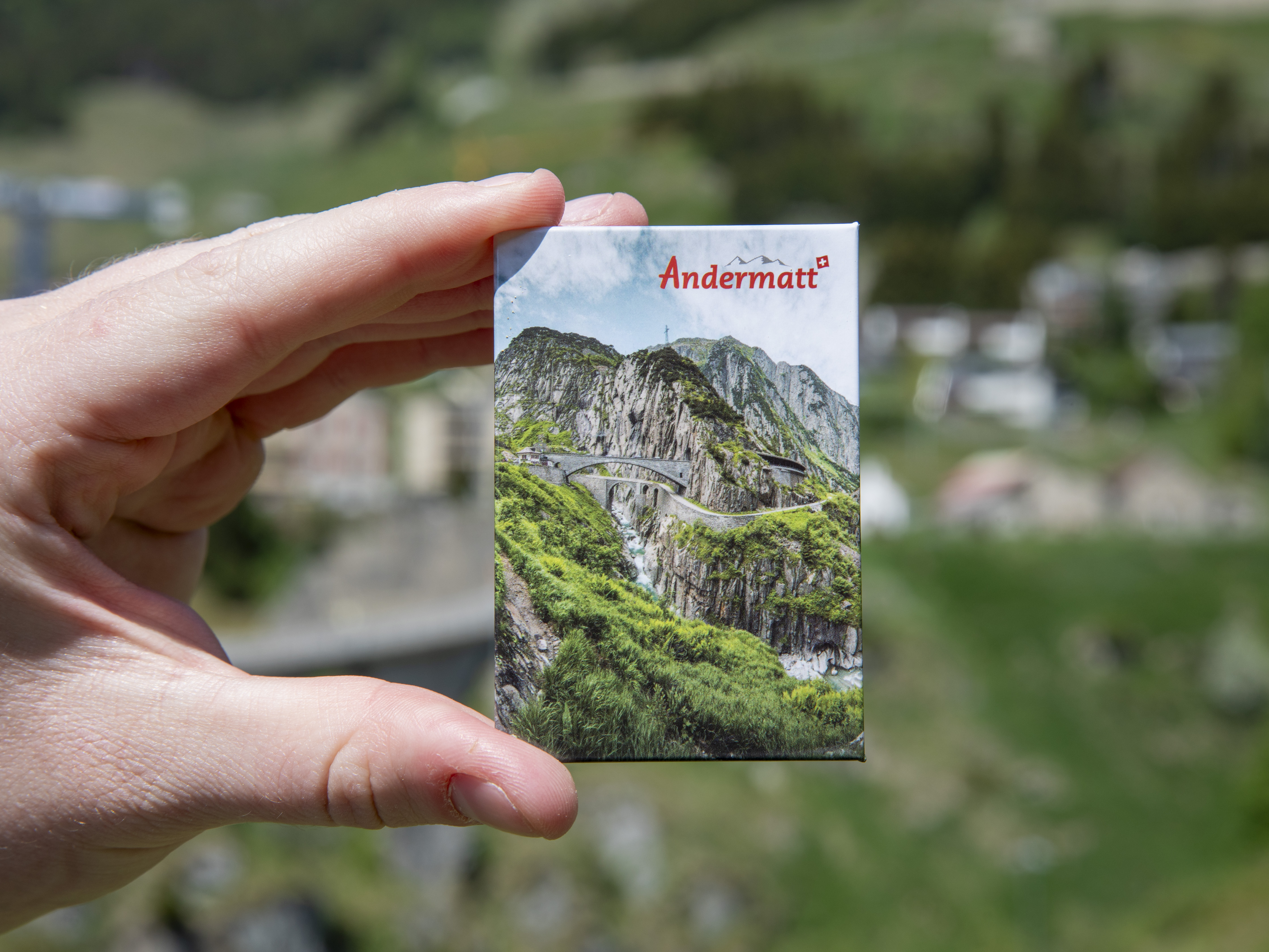 Souvenir Magnet Schöllenenschlucht