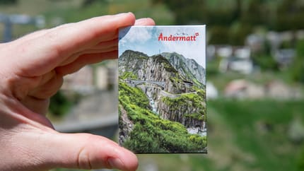 Souvenir Magnet Schöllenenschlucht