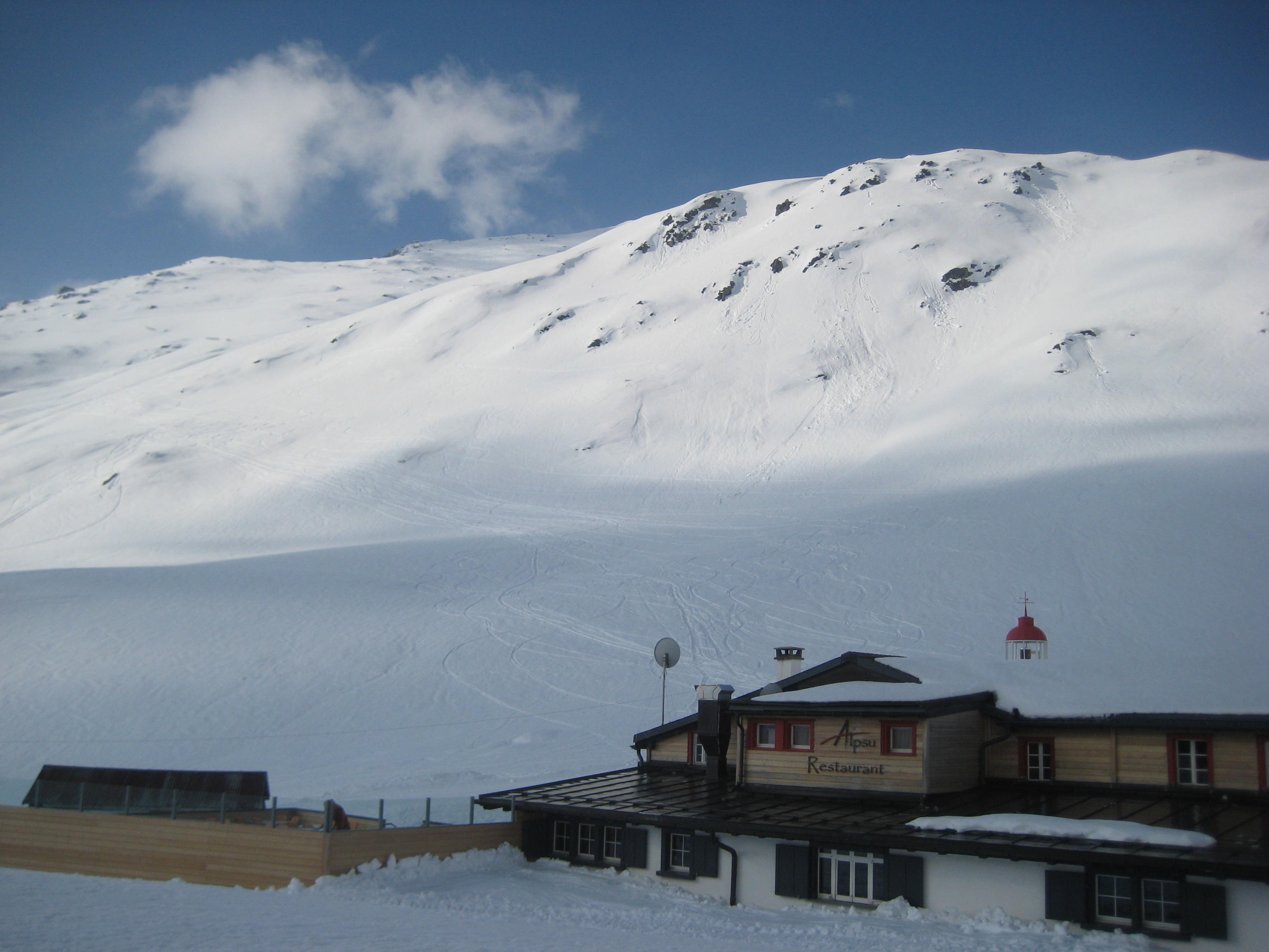 Parcours Znüni col du Pazola