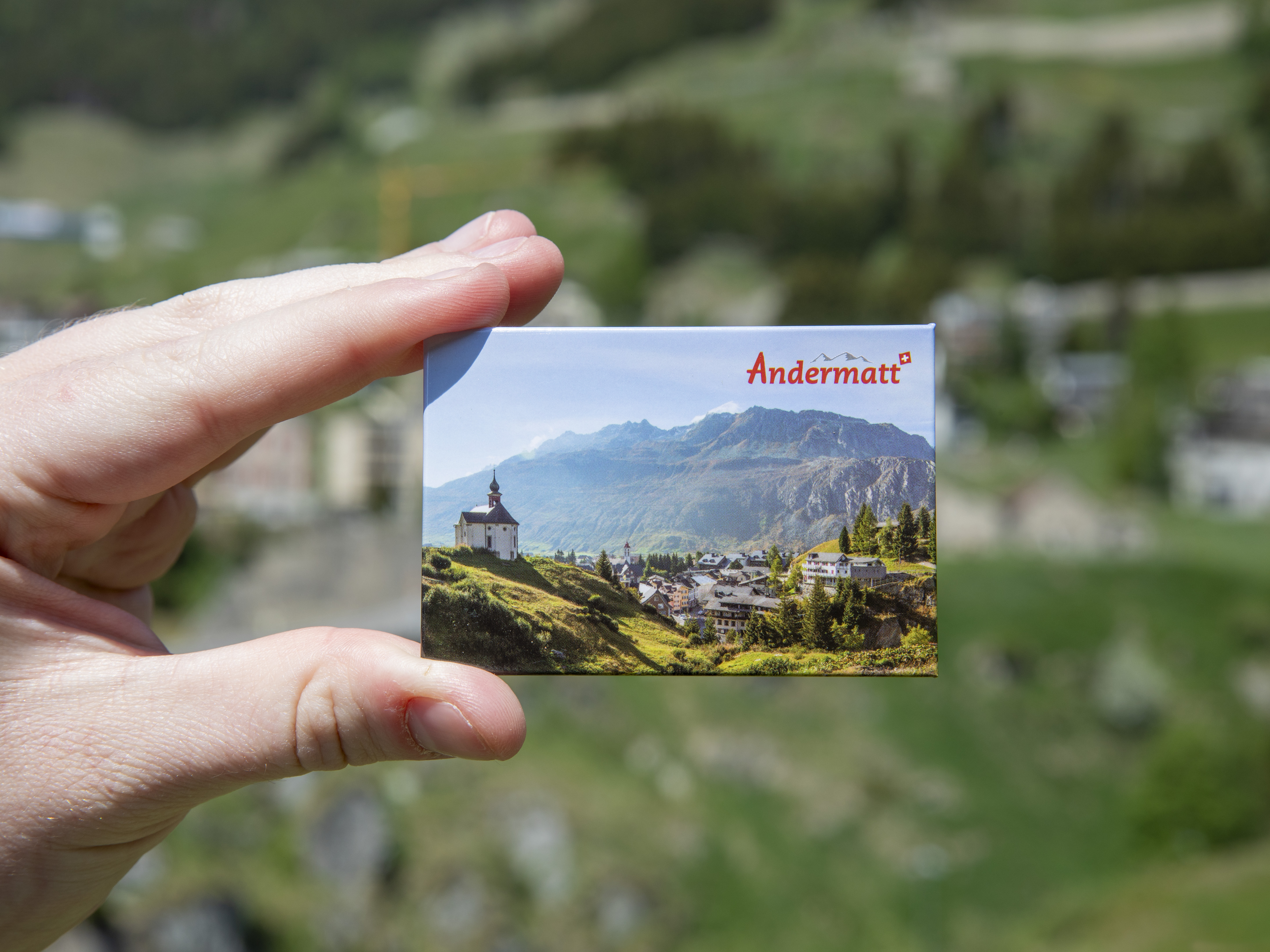 Souvenir Magnet Andermatt