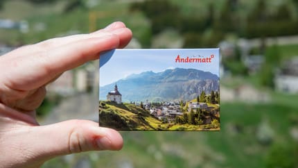 Souvenir Magnet Andermatt