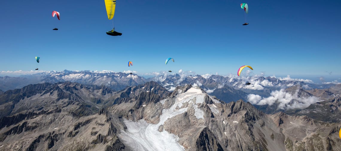Paragliding Disentis