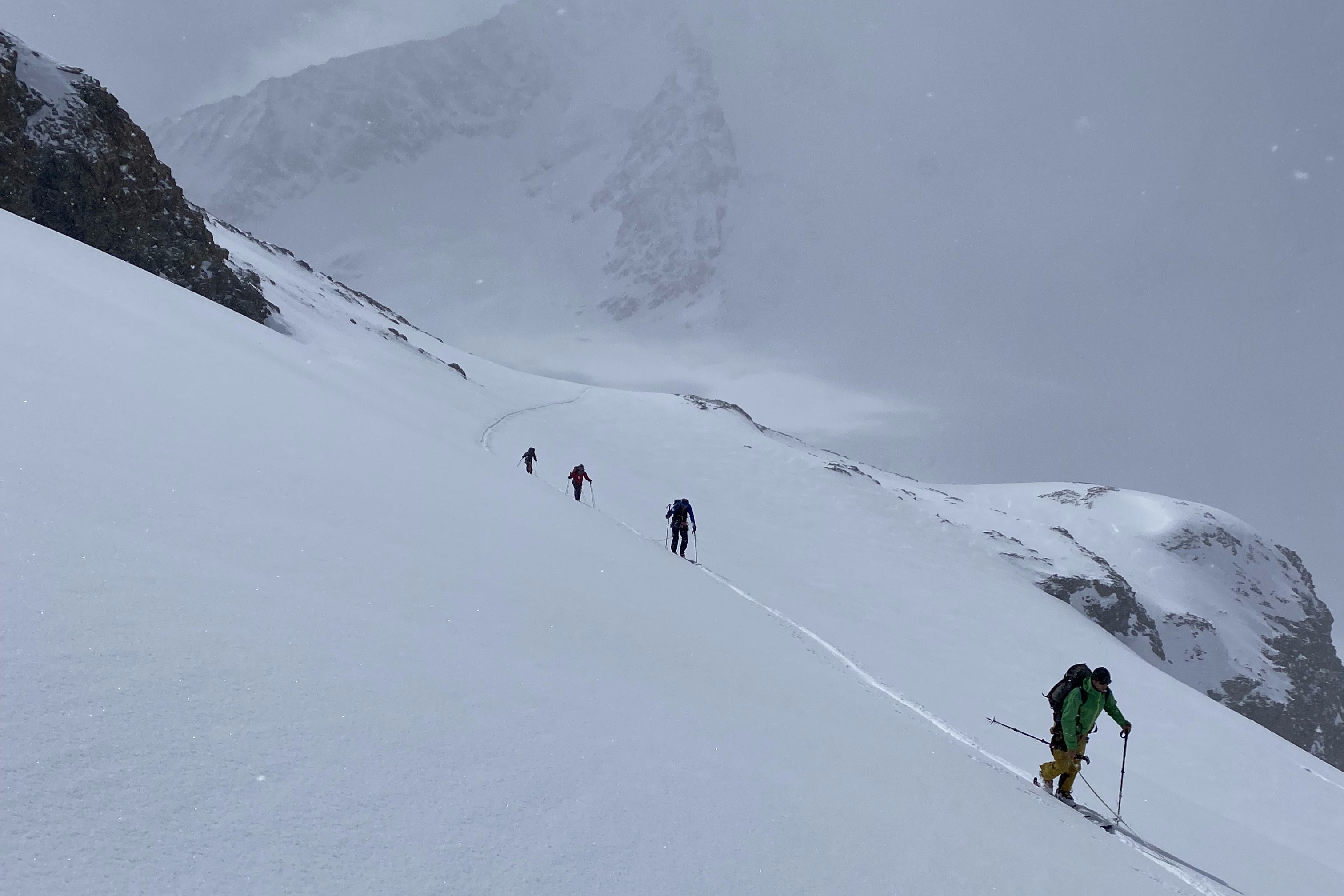 mys-Course on rope techniques on glaciers-Kurs für Seiltechniken