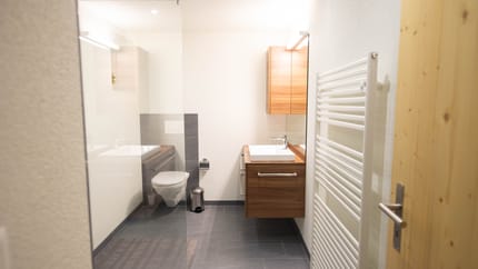 mys-Ferienwohnung Waldesruh-Badezimmer
