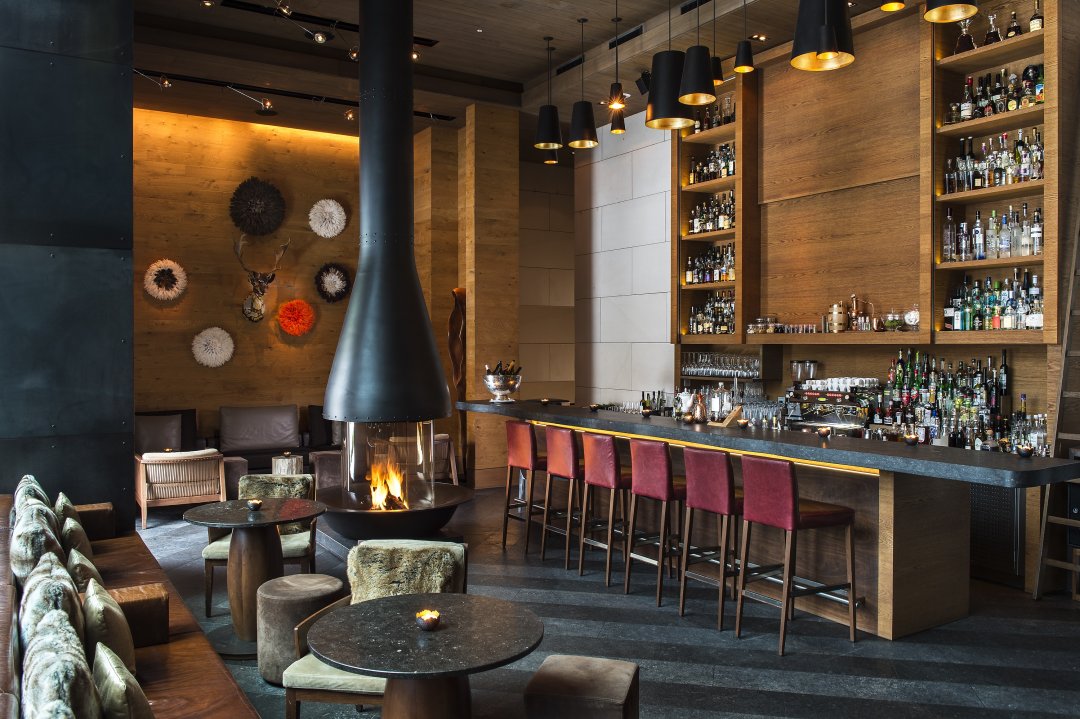 The Bar and the Living Room