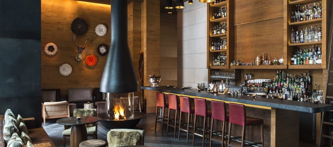 The Bar and the Living Room