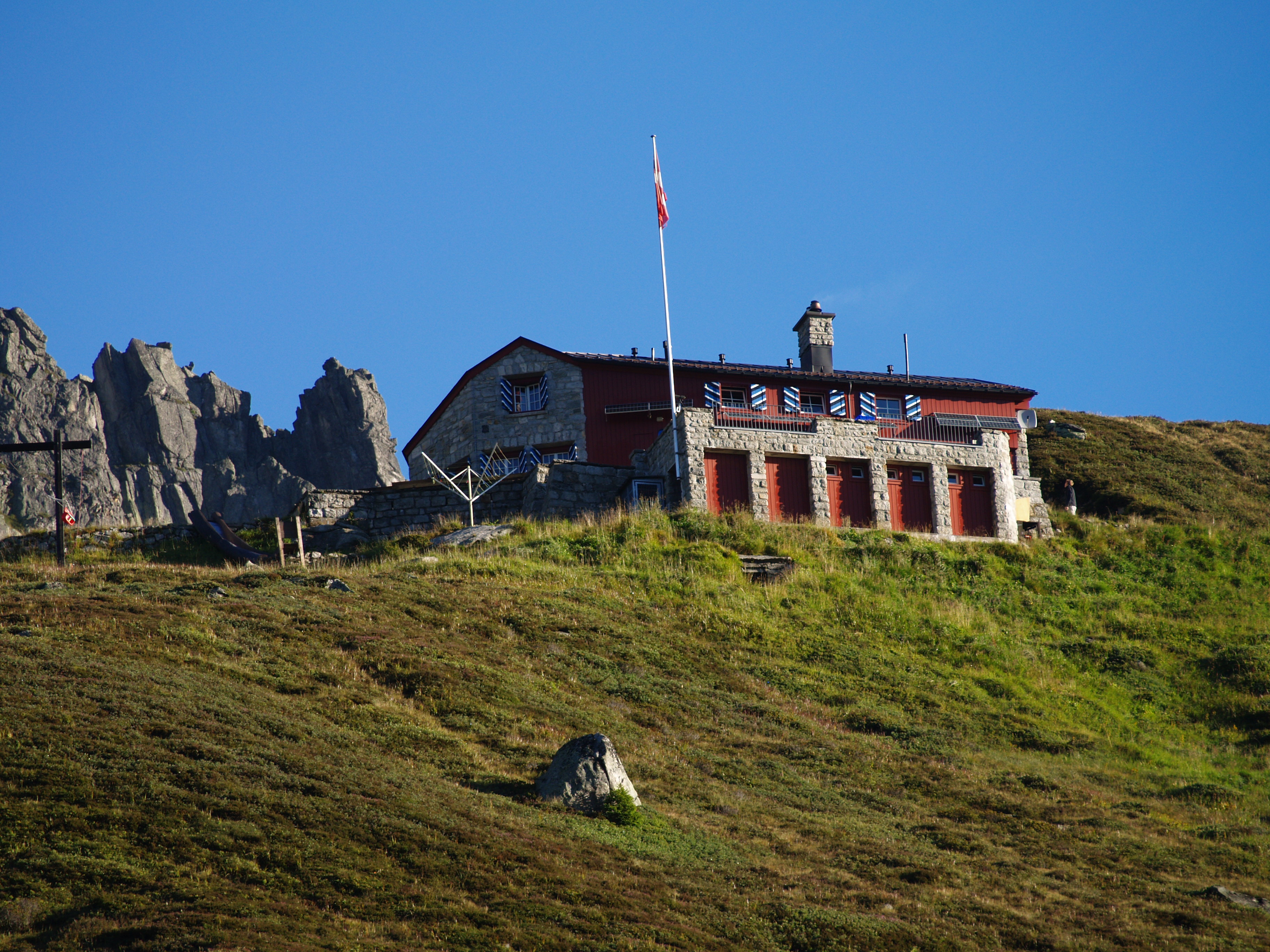 Salbithütte im Sommer