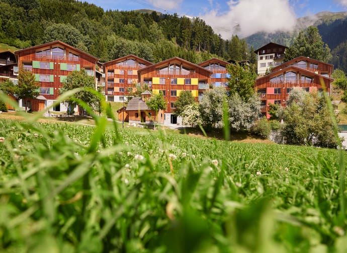Reka-Ferienhäuser in Disentis